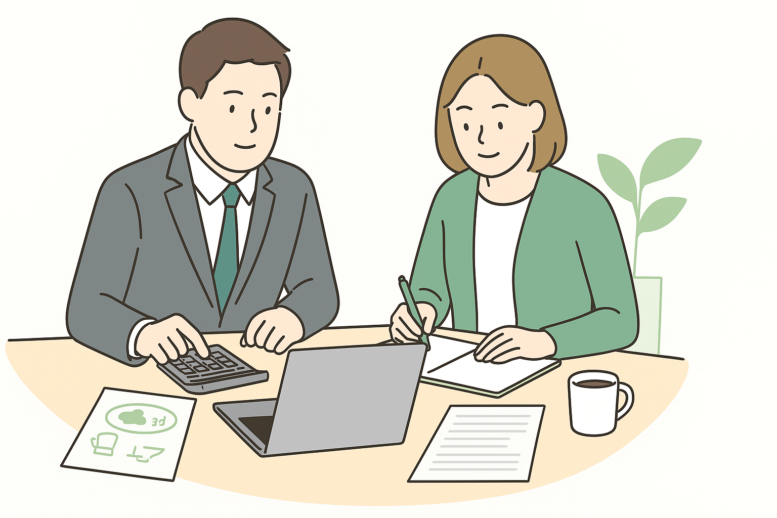 資金計画を立てる