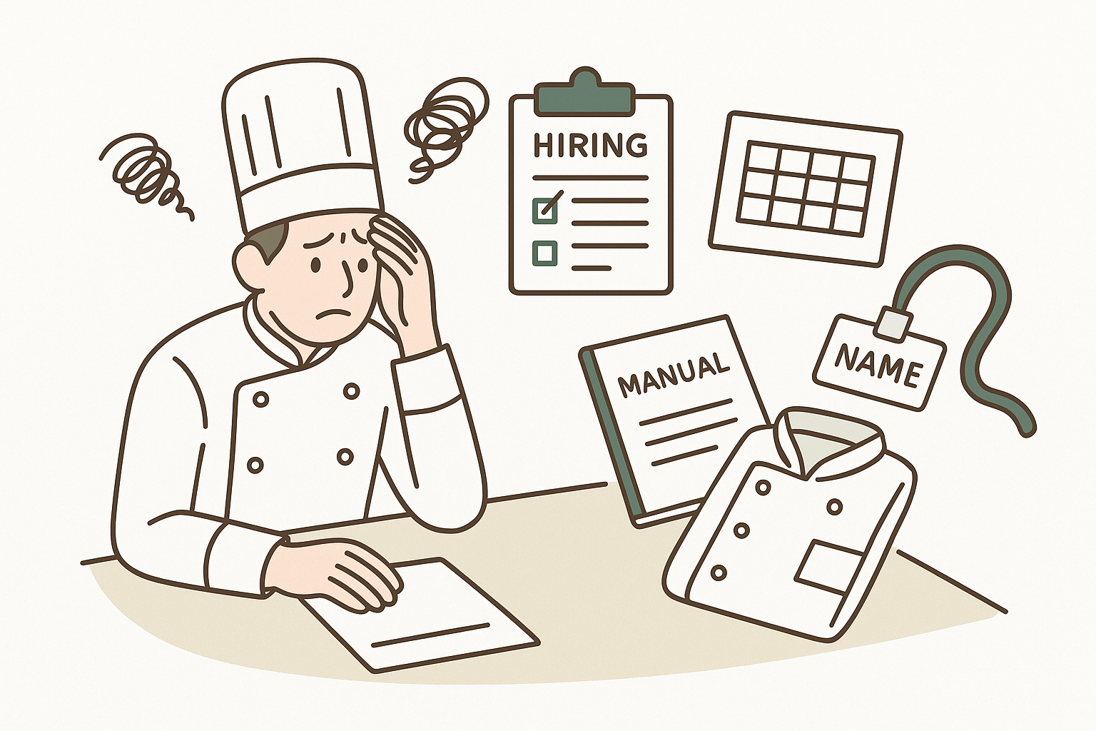 失敗④:人材確保・教育の遅れ