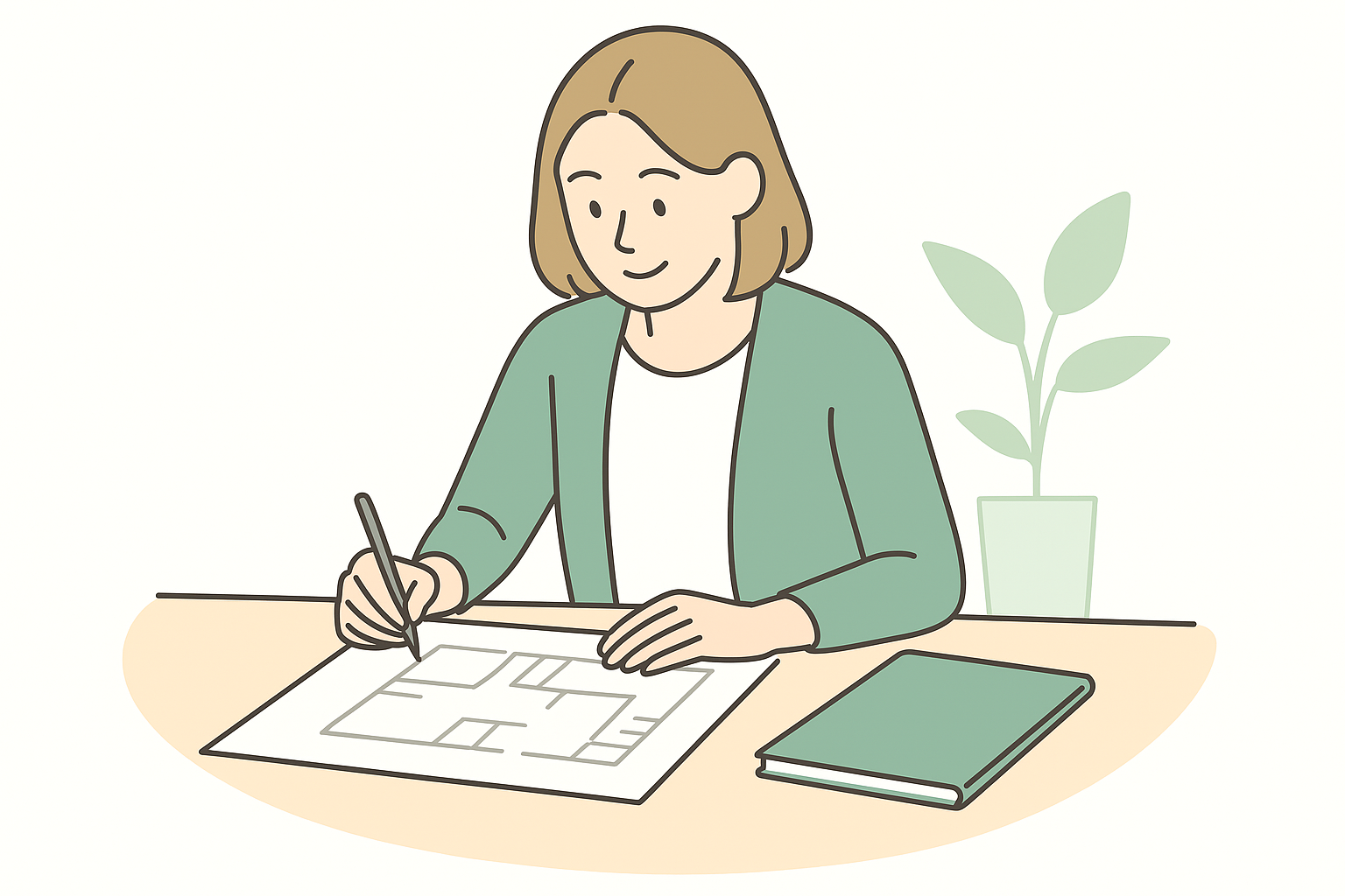 内装工事・設計を進める